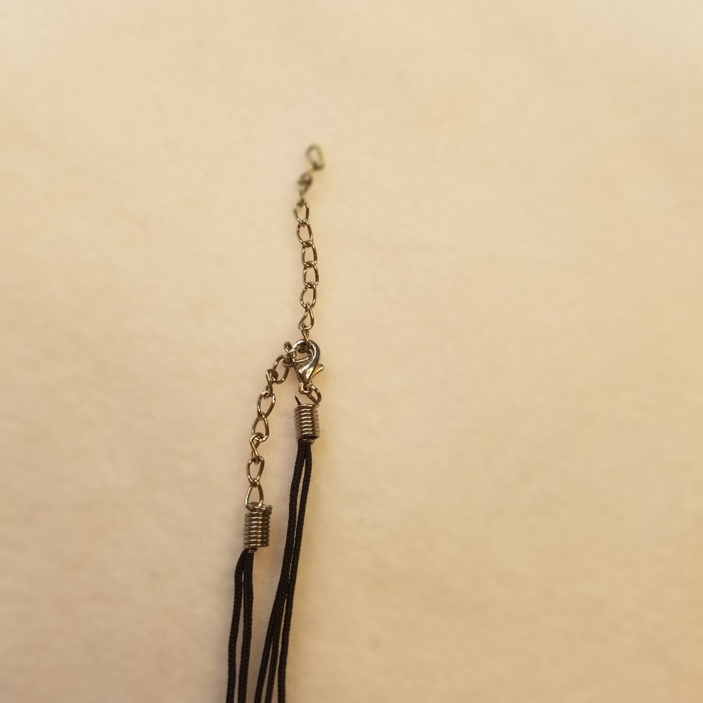Murano Artistic Multicolor Teardrop Necklace - Picture 4 of 8